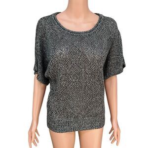 United States Sweaters Short Sleeve gray Pullover Sweater size S